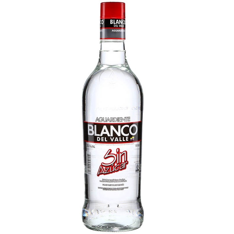 Aguardiente Blanco Del Valle Sin Azucar